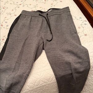 American Eagle Outfitters Gray Joggers with Black Accents